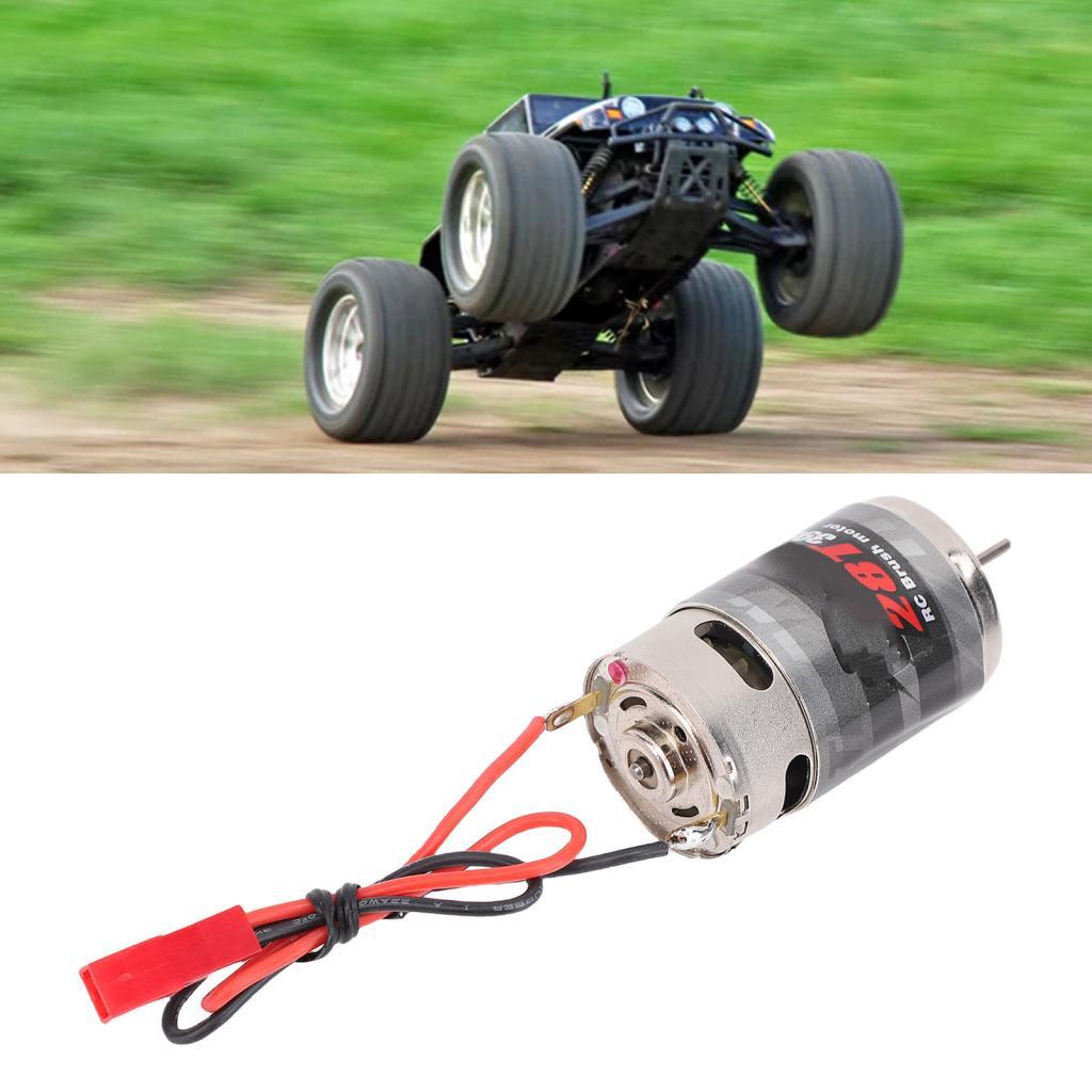 Diydeg RC Motor 390 Chải Với Tản Nhiệt Xanh 28T Xe Điện Mô-men Xoắn Cao Cho 1: 10 1: 12 1: 14 1: 16 