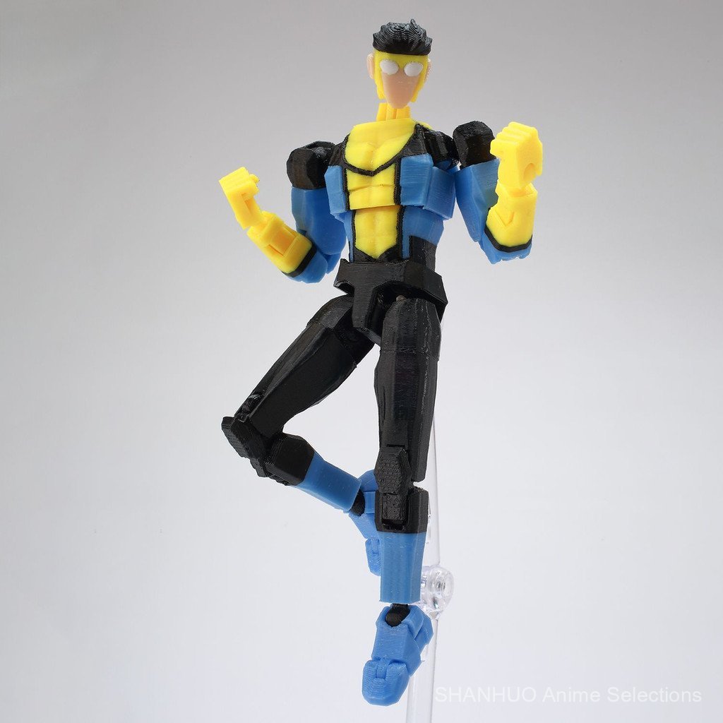 【Sẵn sàng】3D Invincible Young Hero Invincible Mark Hình [Giới hạn độc quyền] Conqueror Empire Mark J
