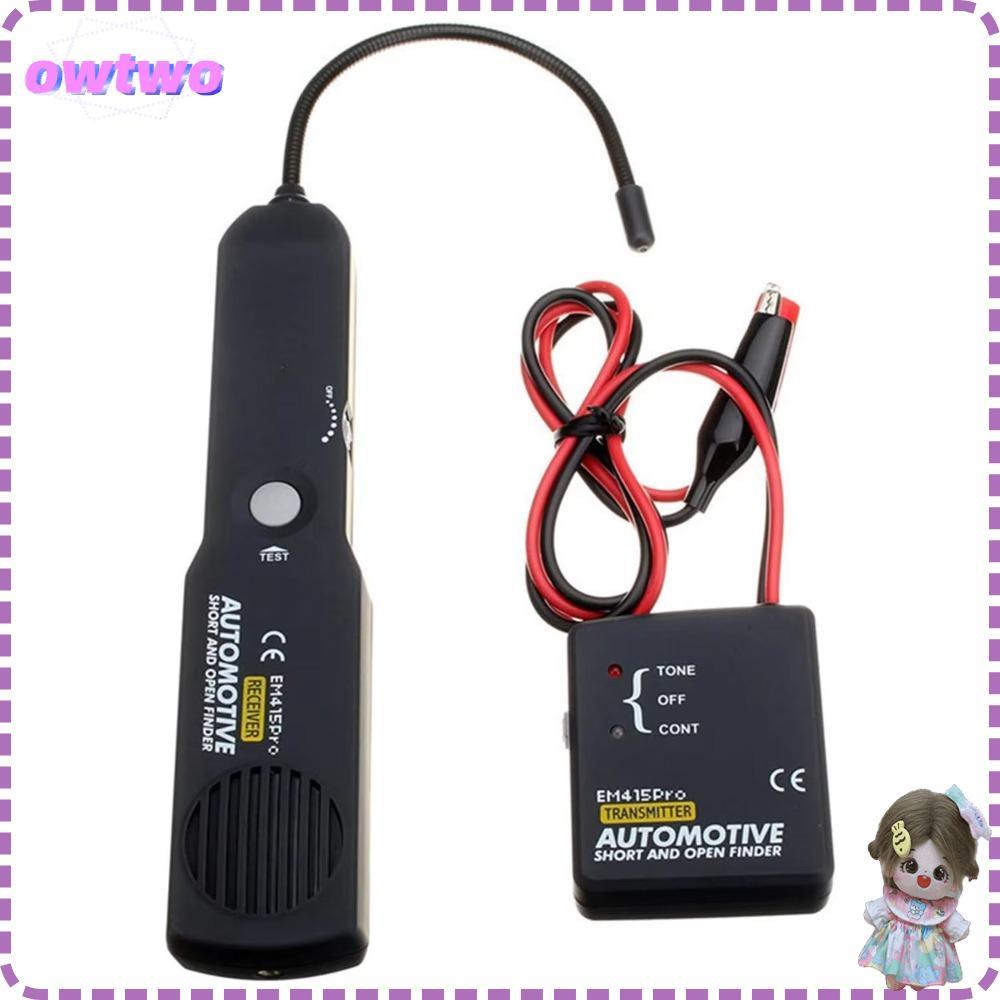 OWTWO Tracker & Open Wire Finder, EM415 6-42V DC Bền Ô Tô Cáp Ngắn, Universal EM415PRO Find Car Shor