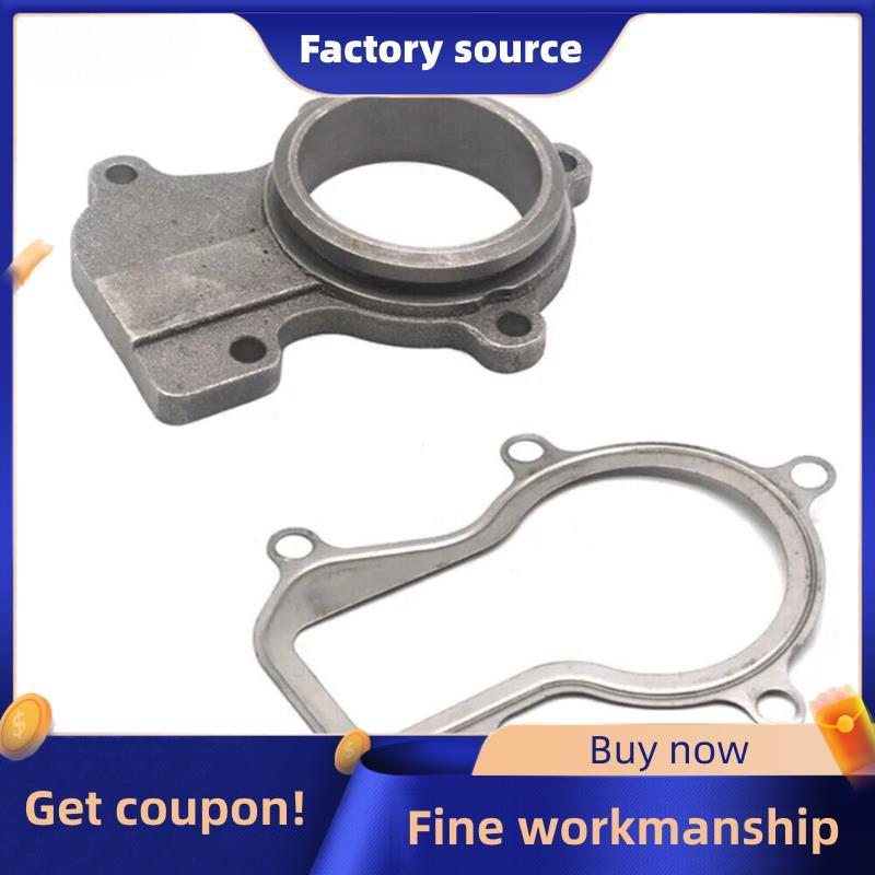 2.5 "63MM V-Band Downpipe Turbo Mặt bích 2.5" 63MM Mặt bích tuabin hình chữ V có ống xả + Miếng đệm 