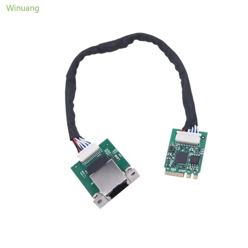 Winu Compactly M 2 A E 2 5G Ethernet Card I226-V Điều khiển cho các thiết bị máy tính cạnh