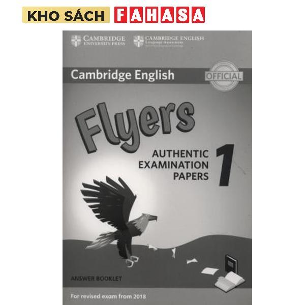 Sách ngoại văn: Cambridge English Flyers 1 for Revised Exam from 2018  Ans Booklet