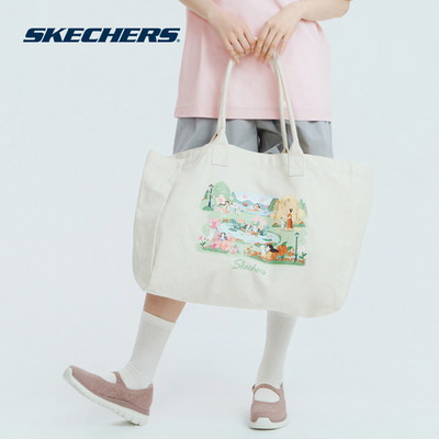 Túi Tote Unisex Skechers Skechvibe X Drawingmary Tote Bag - SL226U661-02SB