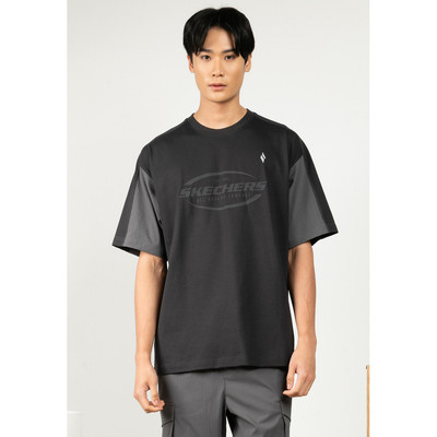 Áo Thun Tay Ngắn Unisex Skechers Skechers Authentic - Trendy Short Sleeve Tee - SL425U415-01X2