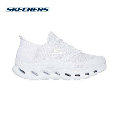 Giày Thể Thao Nữ Skechers Slip-Ins GOwalk Glide-Step 2.0 Belah Đi Bộ - 125115-WHT Air-Cooled Goga Mat