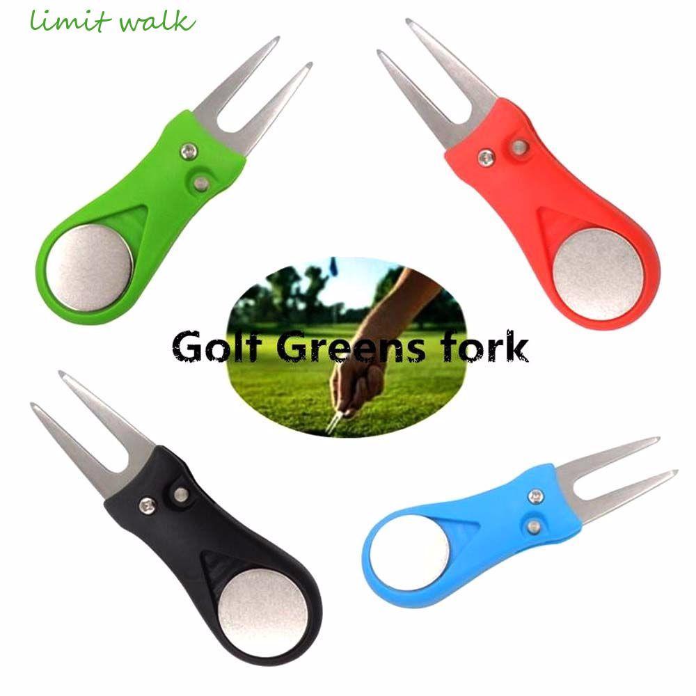 GIỚI HẠN WALK Groove Cleaner 1 Chiếc Phụ Kiện Golf Nút Bật Lên Đặt Xanh Switchblade Pitch