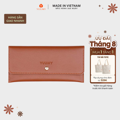Ví Yuumy ( Thời trang nữ kiểu cầm tay dáng dài - Ví da Seasand YV8) Bagsmart