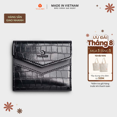Ví Yuumy ( Thời trang nữ dáng cầm tay nhỏ gọn - Ví da Verein YV88)