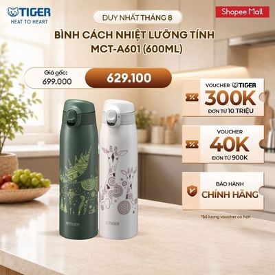 Bình Cách Nhiệt Lưỡng Tính MCT-A601 (600ml)