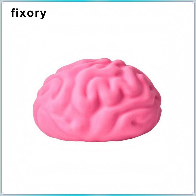 Fixory Não Squishy Đồ Chơi Tăng Rãnh Não Căng Thẳng Bóng Giải Phẫu Bóng Căng Thẳng Cầm Tay Kết Cấu T
