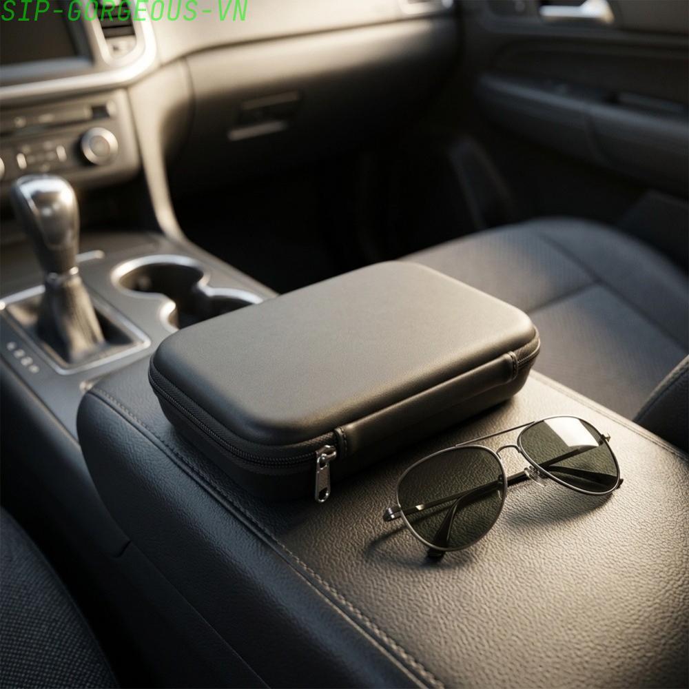[FUXIN]Shockproof & Stylish Eyeglasses Case: Travel-Friendly, DIY Dividers Included