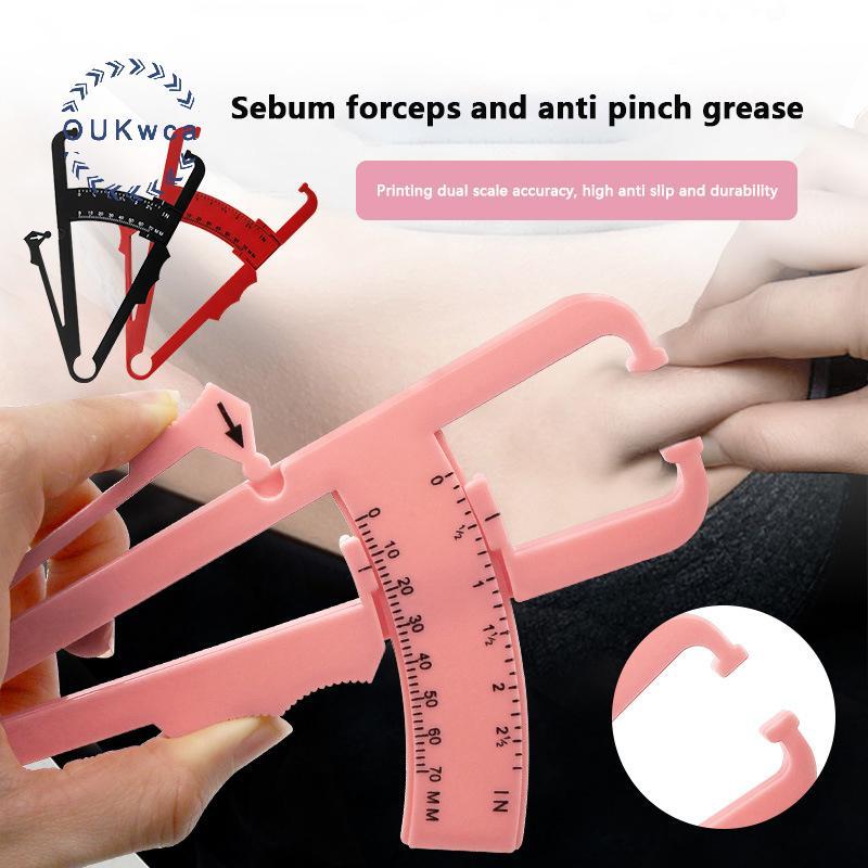 OUKwca Body Fat Monitor Sebum Meter Folder Personal Body Fat Caliper Máy phân tích da Đo biểu đồ Fit
