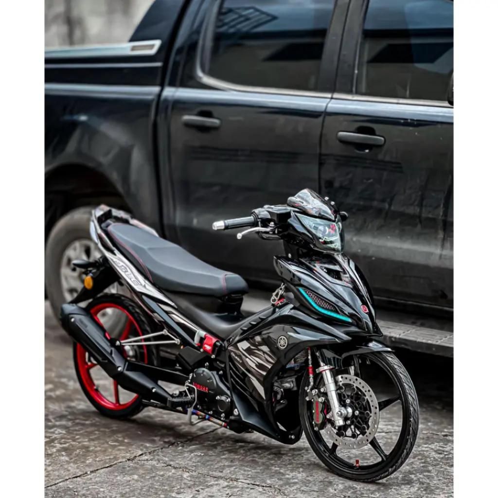 DÀN ÁO EXCITER 135 ĐEN BÓNG MẪU TEM LC V7