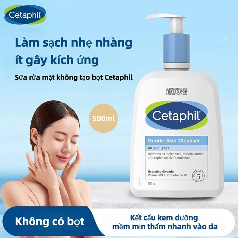 Sữa Rửa Mặt Cetaphil Dịu Lành Cho Da Dầu Nhạy Cảm Oily Skin Cleanser Hasaki Chính Hãng