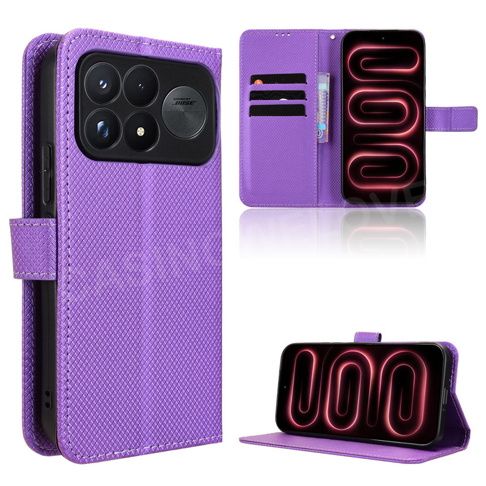 Ốp Điện Thoại Cho Poco F9 Ultra F9Pro 5G 2026 Poco F9Pro F8 F9 Ultra 5G 4G Flip Matte Da Sang Trọng 