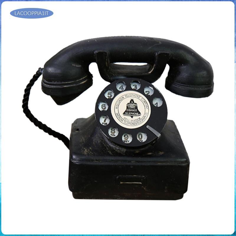 Điện thoại có dây Thời trang cũ Điện thoại cố định Mô hình Tượng điện thoại quay