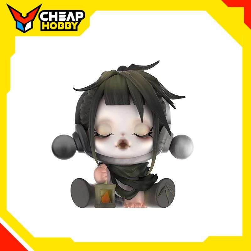 Mô Hình POP MART SKULLPANDA The Ink Plum Blossom Series Blind Box