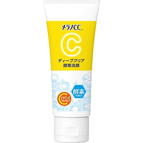 Melano CC Deep Clear Enzyme Face Wash 130g Enzyme × Vitamin C Face Wash Foam Pore Care