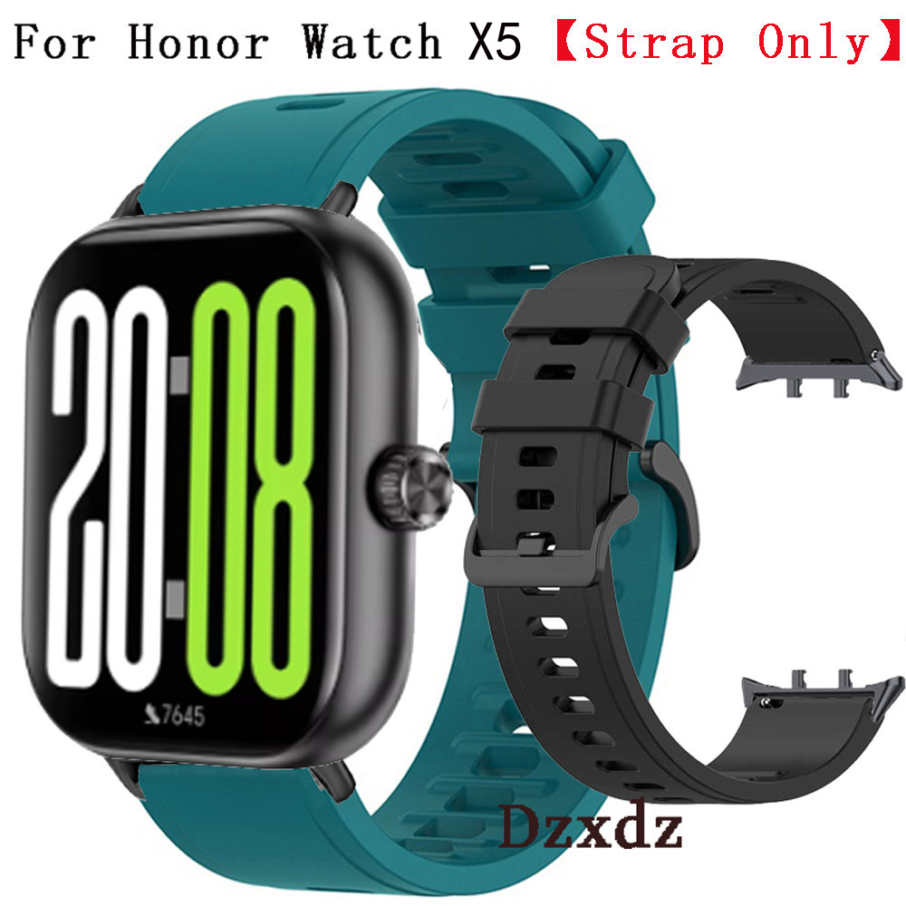 Honor Watch X5 Dây Đeo Đồng Hồ Silicon Dây Đeo Tay Cho Honor Watch X5 Đồng Hồ Thông Minh Vòng Tay Ph