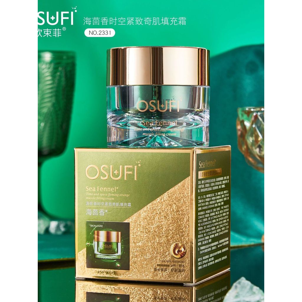 O 'Beffei Sea Fennel Time Space Firming Miracle Filling Cream Fade Fine Lines Facial Essence Repair 