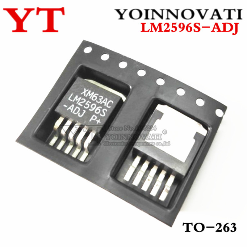 10 CÁI LM2596S-ADJ TO263 LM2596-ADJ TO-263 mới và IC