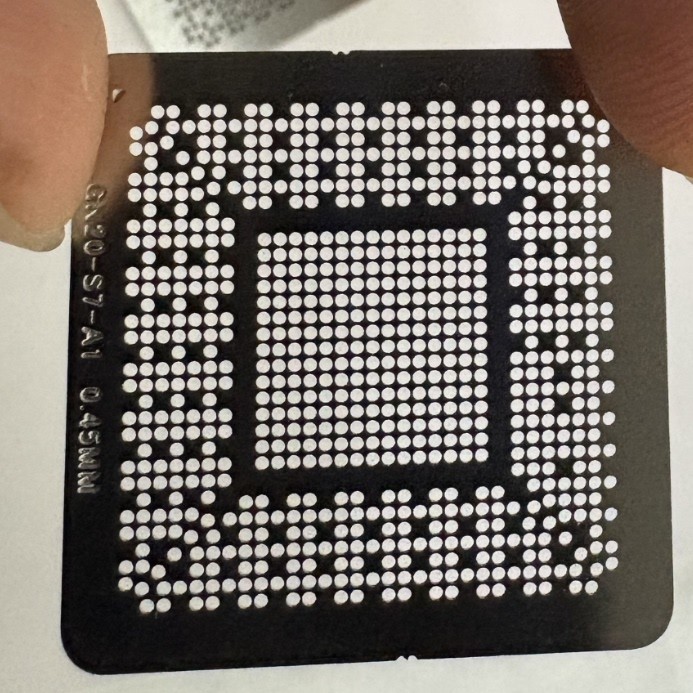 RTX2050 GN20-S7-A1 GN20-S5-A1 GN18-S5-A1 BGA Bóng Trồng Lưới Thép Lưới Trồng