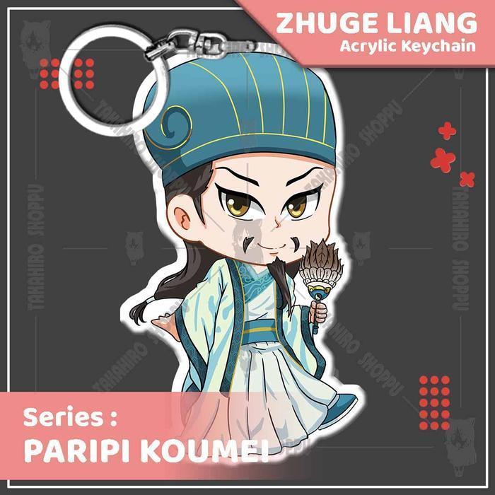 Gantungan Kunci / Keychain Akrilik Anime Paripi Koumei ZHUGE LIANG - ZHUGE