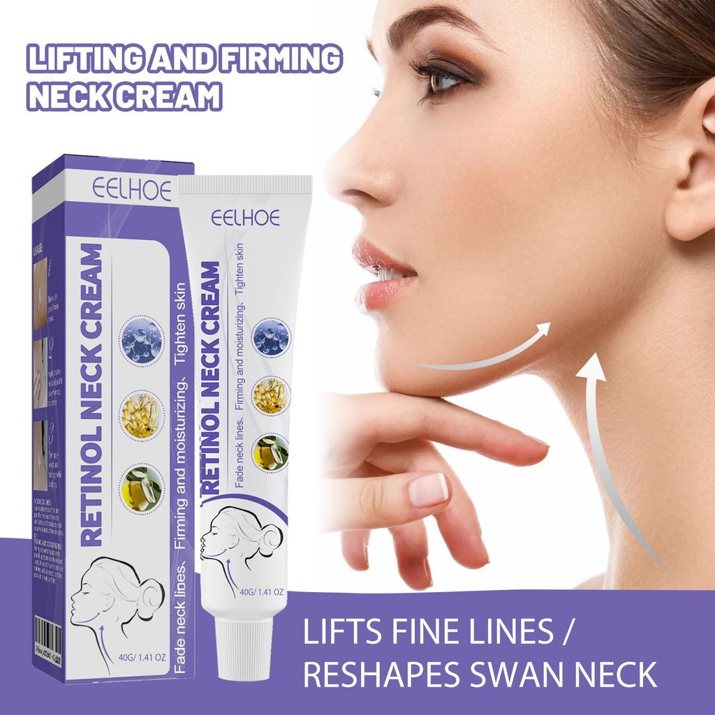 EELHOE Retinol Kem Cổ Massage Dưỡng Ẩm Cổ Da Thiên Nga Cổ P Kem 26.7.2