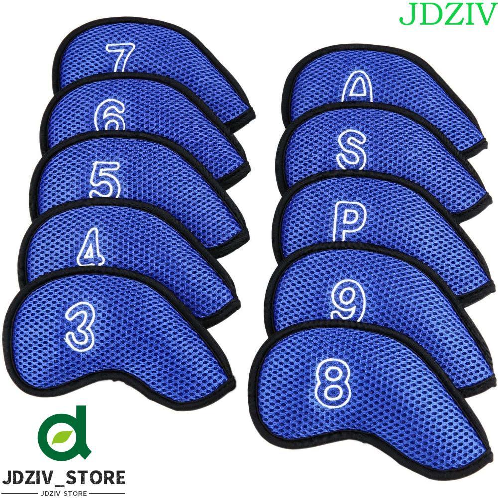 JXZIV Golf Club Cover Meshy Cover Vỏ bảo vệ Neoprene với thiết kế số 3,4,5,6,7,8,9, P, S, A Iron pol