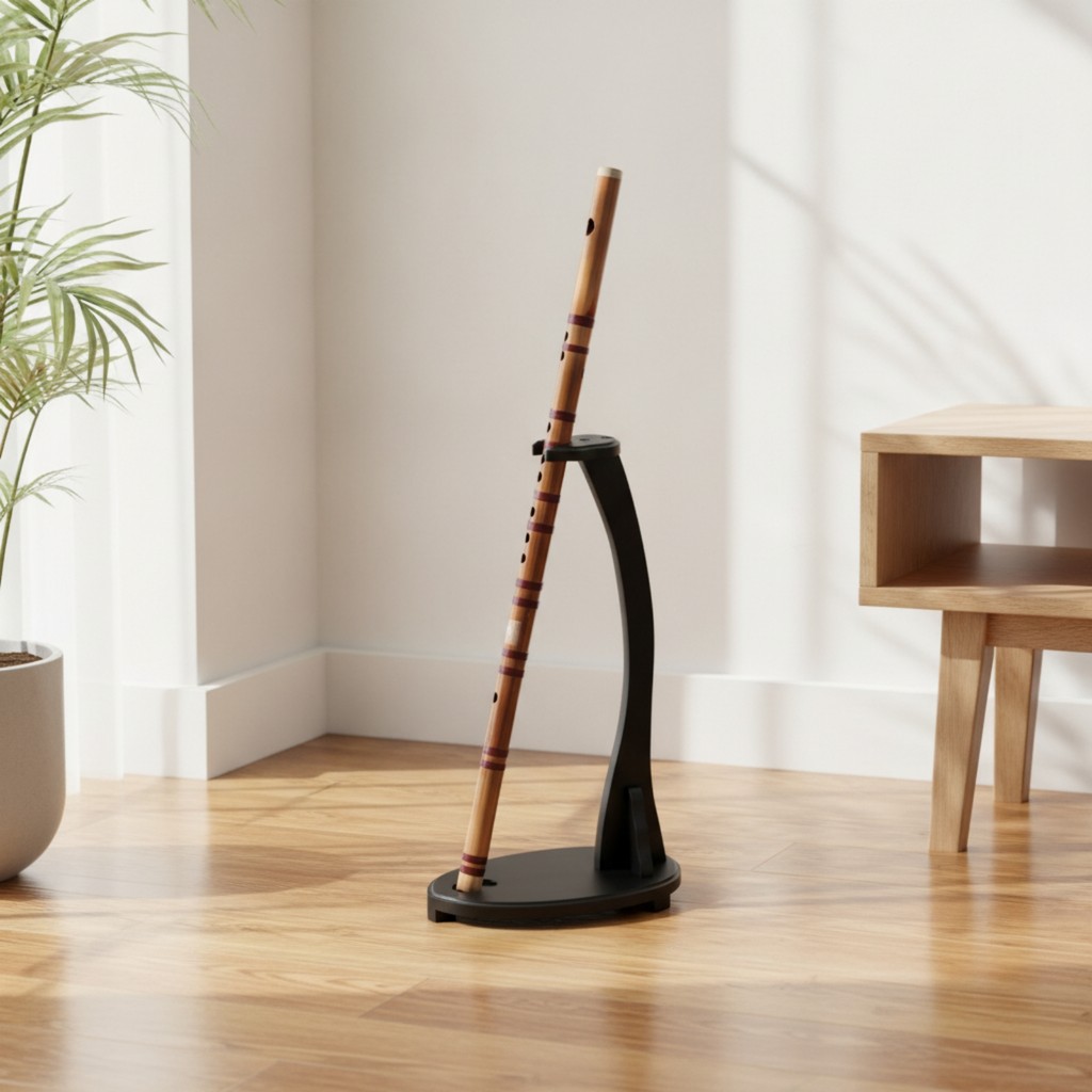 Erhu Đứng Kiểu Sàn Dizi Đứng Giá Đỡ Nhạc Cụ Đứng Tự Do Ổn Định Cho Nhạc Sĩ, Phòng Nhạc, Sân Khấu
