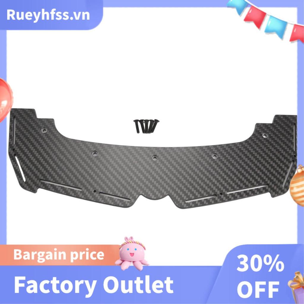 1 Mặt Trước Chống Va Chạm Bảo Vệ Sợi Carbon Đen Cho F1 Không Giới Hạn 1 / 7 RC Racing Xe Nâng Cấp Ph