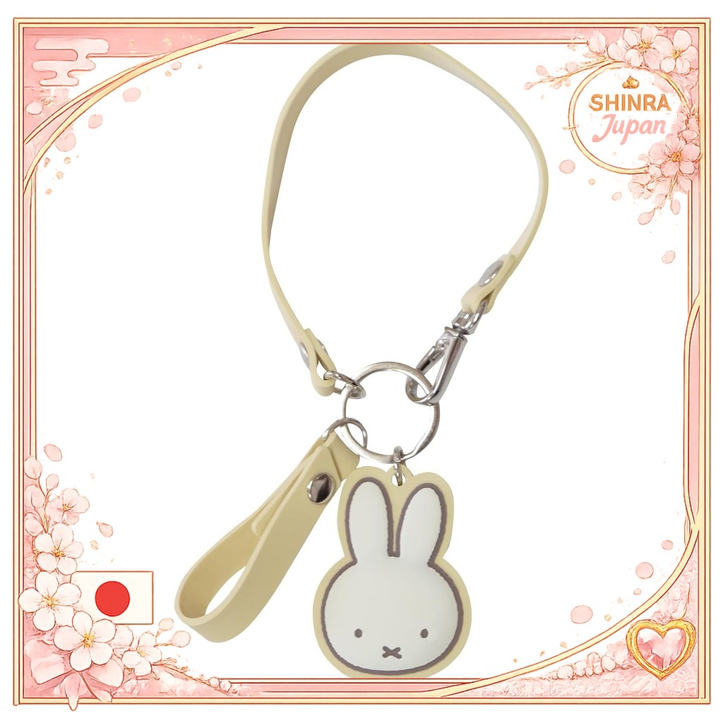 《Direct From Japan》  Nicot Miffy Miffy MF Light Smart Keychain Keychain Light Miffy Miffy Cute Prese