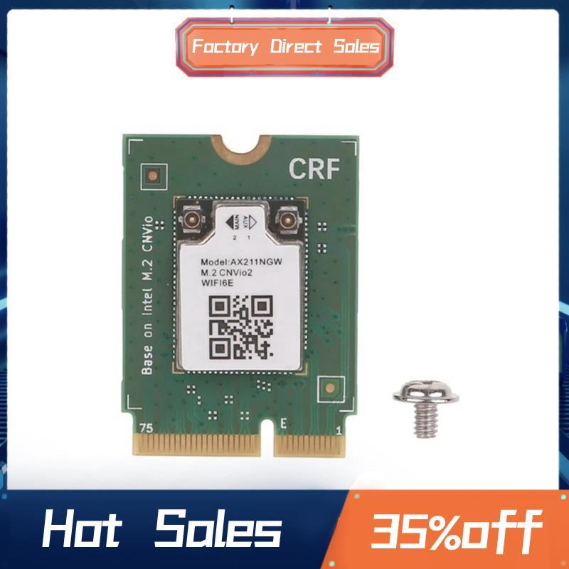 AX211NGW WiFi 6E Card M.2 Key E CNVio2 Adapter Bluetooth 5.3 AX211 M.2 CNVio Wifi Thẻ Không Dây