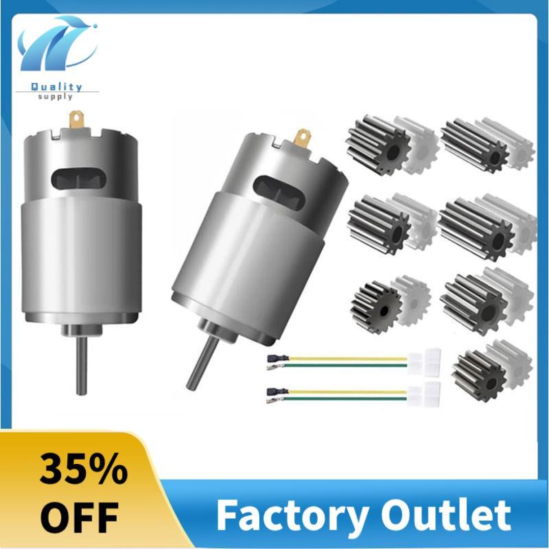 Ổ đĩa động cơ điện 24V RS555 40000RPM cho bánh xe điện Phụ kiện động cơ tốc độ cao