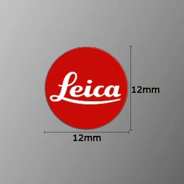 There's a small red item in stock now logo Sticker for DSLR cameras, Xiaomi sticker leica Mirror10tt