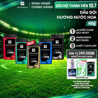Dầu gội nam Romano hương Nước hoa nam 180g