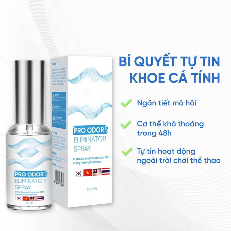 Xịt khử mùi toàn thân, lăn khử mùi BEUFRESH ngăn tiết mồ hôi, hạn chế mùi cơ thể 30ml