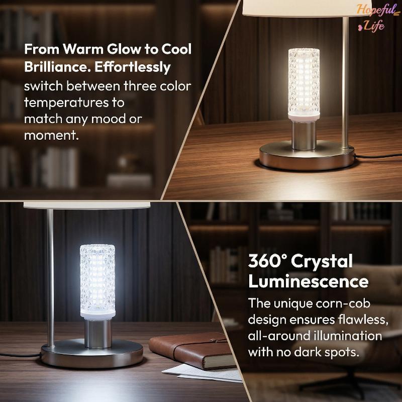 [HLS] Bóng đèn ngô LED E14 E27 14W 18W 24W 50W Đèn trắng sáng cho hành lang khách sạn Chiếu sáng tra