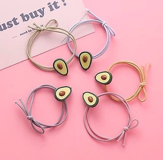 5 Cột tóc trái bơ cực dễ thương