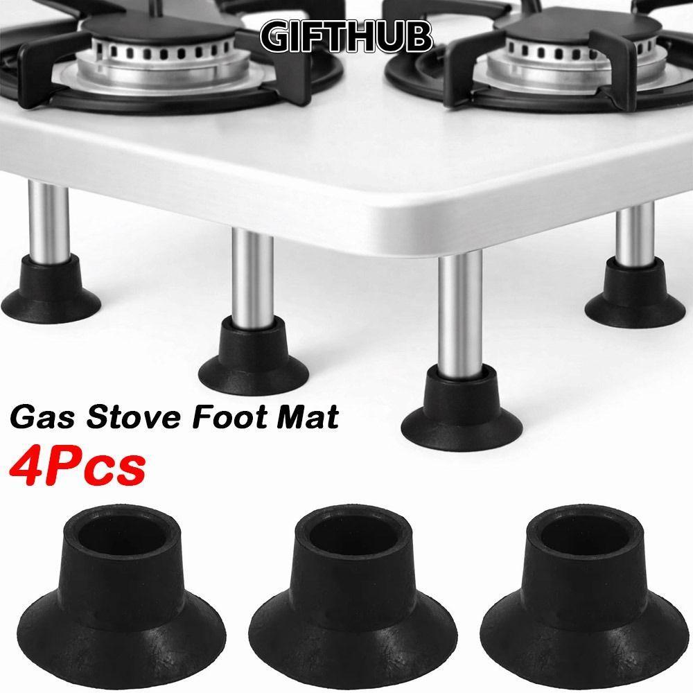 GIFTHUB 4 Mũ Chân Trampoline, Thảm Chân Bếp Gas Thay Thế, Cốc Hút Im Lặng Chống Mài Mòn Nhảy Giường 