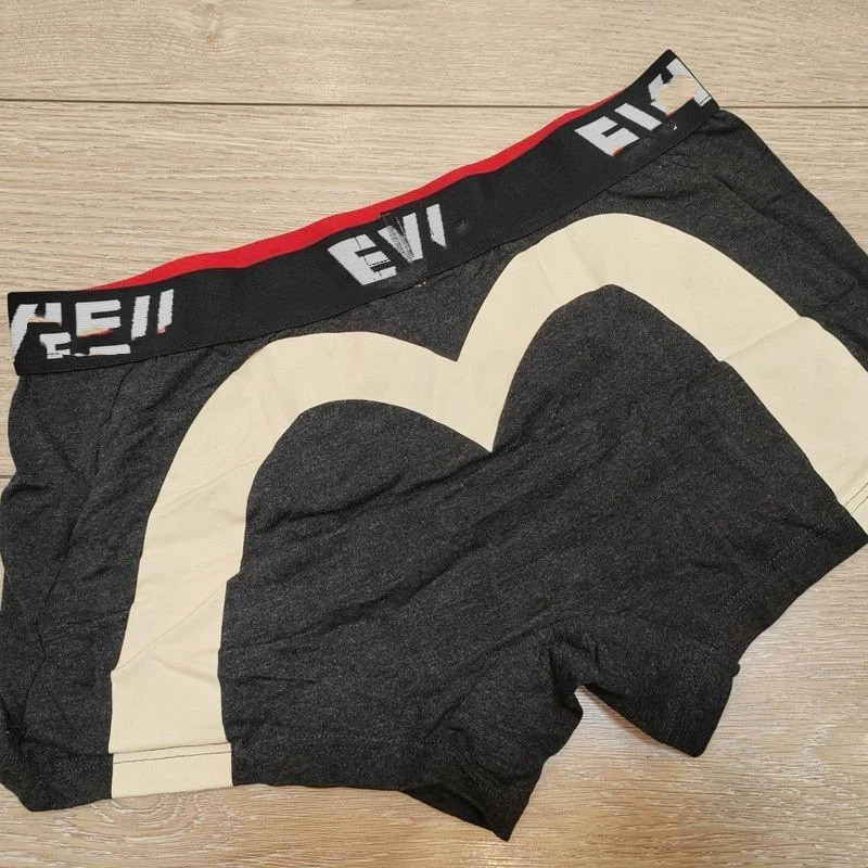 Đen Lớn M Dạo Phố Quần Lót Cotton Nguyên Chất Ngụy Trang Boxer Nam Ape-Man In Chữ Boxer Quần Đùi Phậ