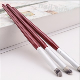 Cọ ombre cán gỗ đầu tròn