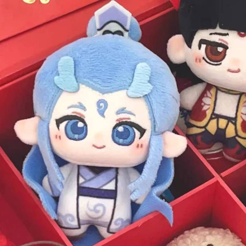 Nezha's Magic Boy Noisy Sea Q Version Nezha Cute Doll Puppet Pendant Cotton Doll Gift for Friends bh