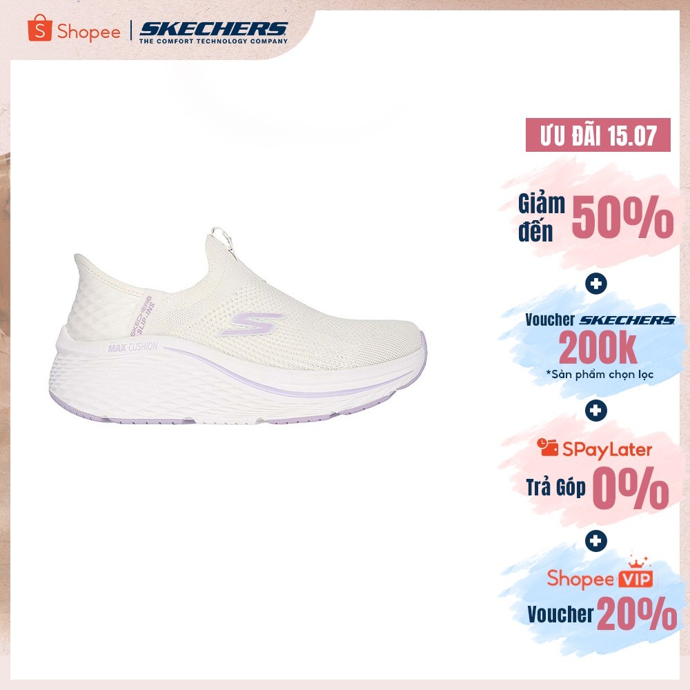 Giày Thể Thao Nữ Skechers Slip-ins Performance Max Cushioning Elite 2.0 Eternal - 129611W-OFWT Air-C