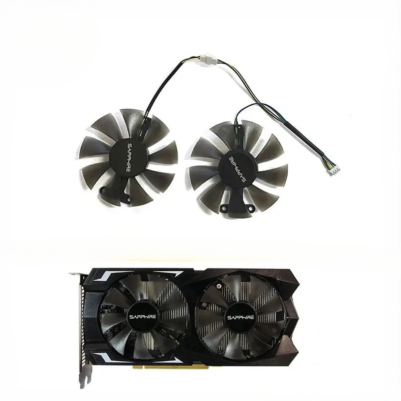 MỚI 86MM 4PIN GA91S2H RX 560 VGA Quạt Cho SAPPHIRE RX560 Card Đồ Họa Quạt Làm Mát
