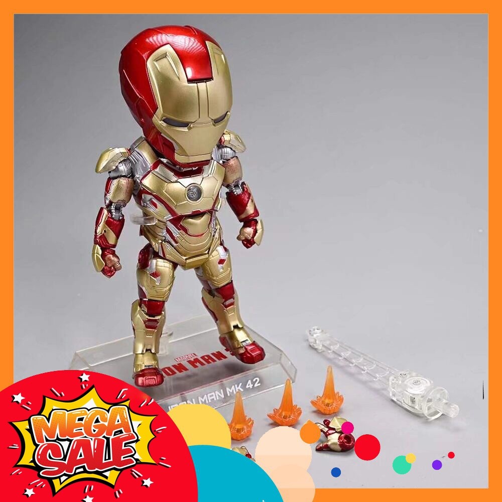 🌟GIÁ HỦY DIỆT🌟 Mô Hình Người Sắt Mark 42 Iron Man MK42 Egg Attack Full Phụ Kiện Full Box
