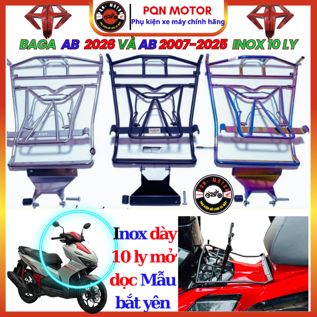 Baga  AB 2026, AB 2023-2025, AB 2007 - 2010, AB 2011-2012, AB 2013 - 2019, AB 2020-2022, Inox 10 Ly