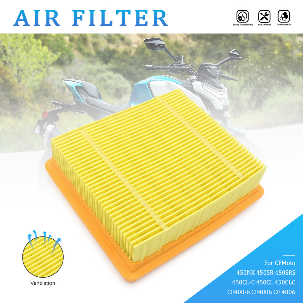 Bộ lọc không khí làm sạch nạp xe máy cho CFMOTO 450NK 450SR 450SRS 450CL-C 450CL 450CLC CF400-6 CF40