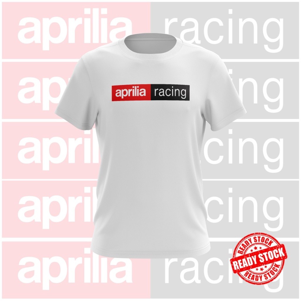Áo thun Motocycycycyle cổ điển giới hạn Baju Aprilia
