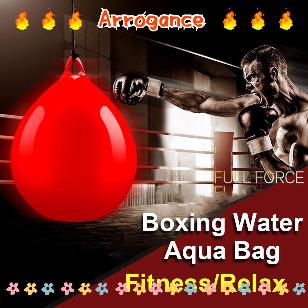 ARROGANCED Aqua Punching Bag, Boxing Practice Red Boxing Water Aqua Bag, Túi treo PVC hạng nặng